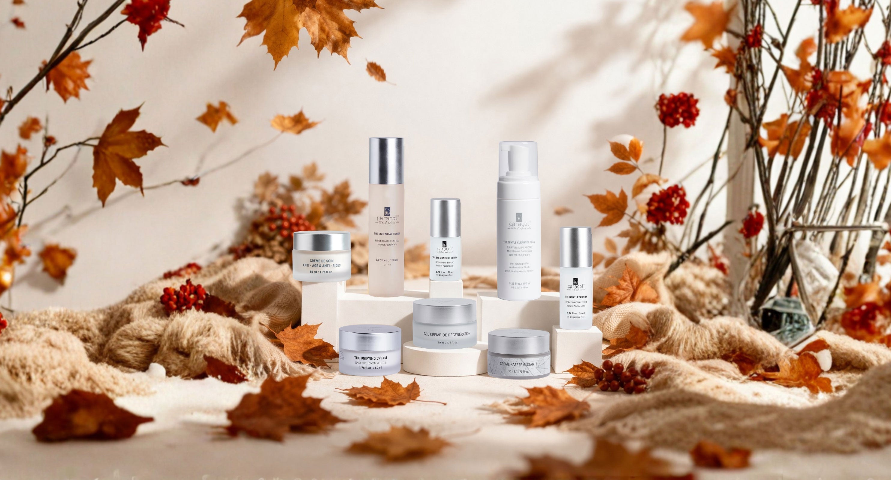 Protocolo de cuidado de piel en otoño: guía completa de regeneración | Caracol Natural Skincare