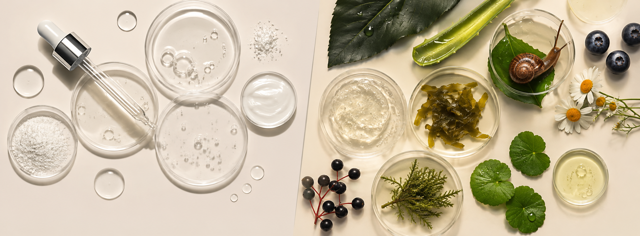 Ingredientes virales VS Ingredientes Naturales