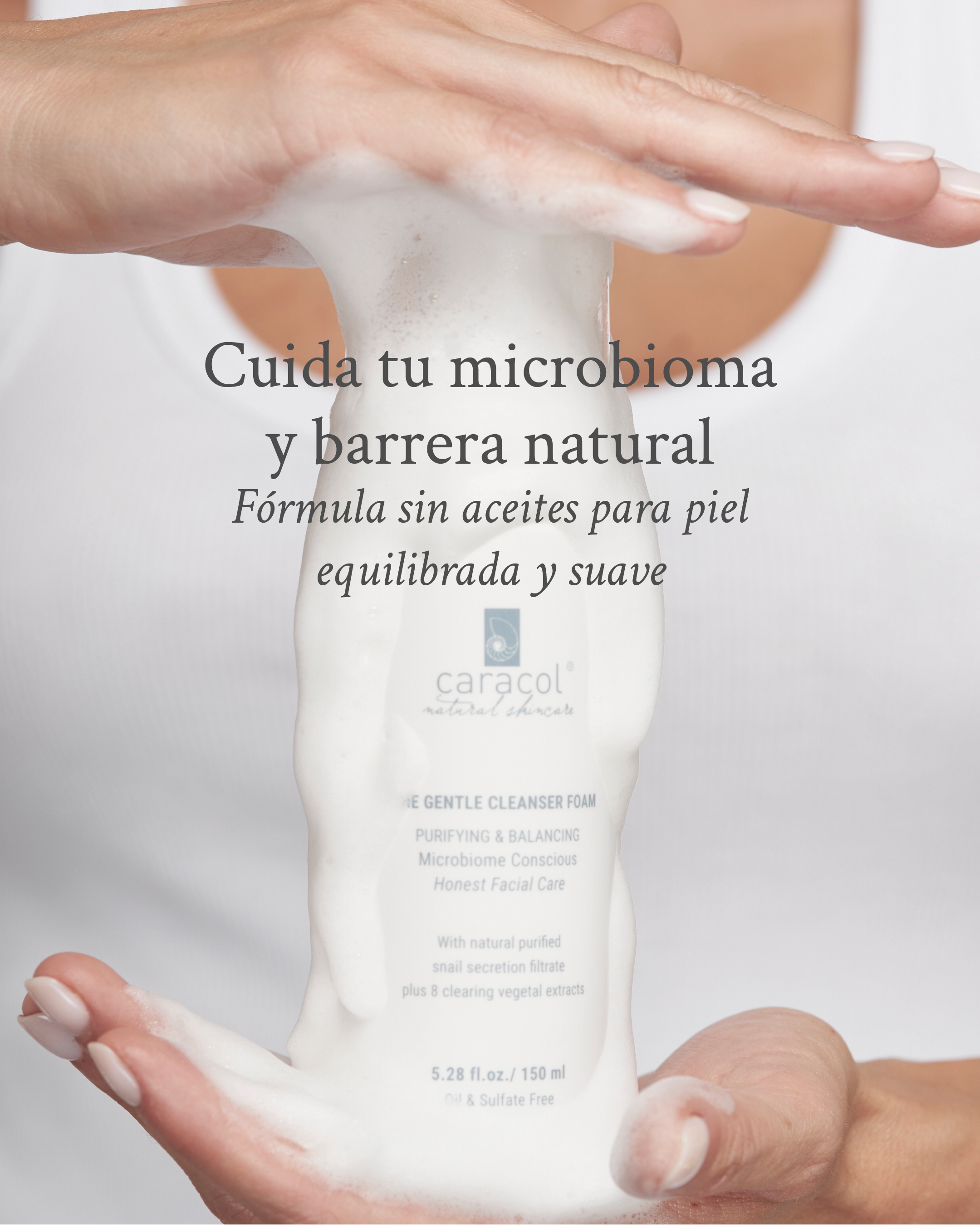 Suave Mousse de Limpieza de Rostro