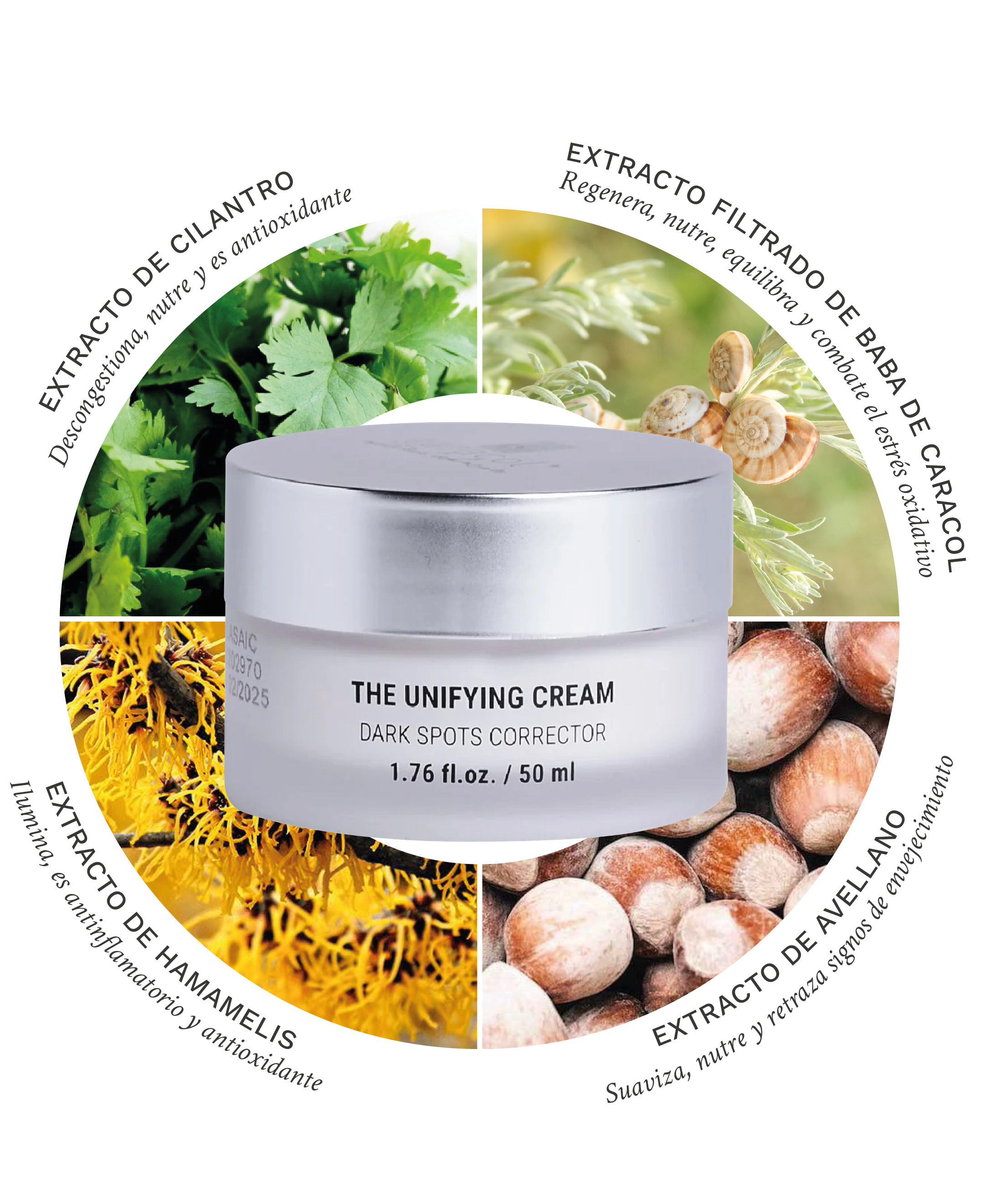 The unifying gel cream (Crema anti-manchas, unificante de tono)